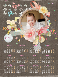 Календарь 2019 - Веселый